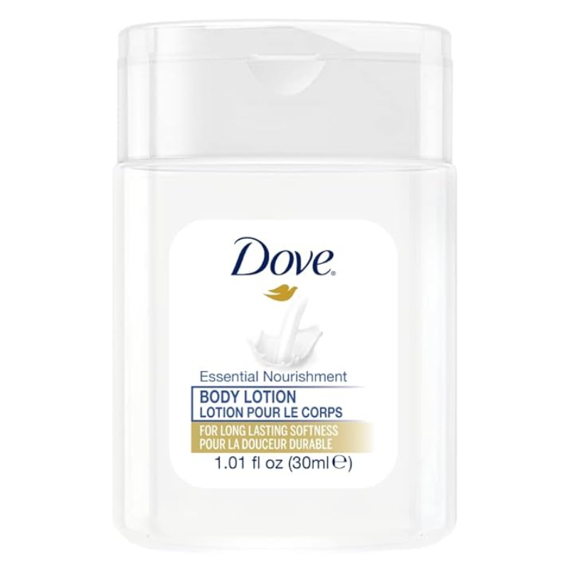 Dove Essential Nourishment Body Lotion – 30mL / 1.01oz – Case of 192