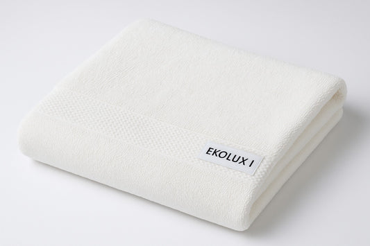 24x50 11.00 LBS EKOLUX I 100% COTT BASKET DOBBY TERRY BATH TOWEL..