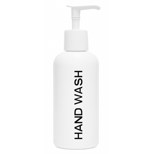 EcoEclipse Dispenser "Hand Wash" 8oz White Bottle