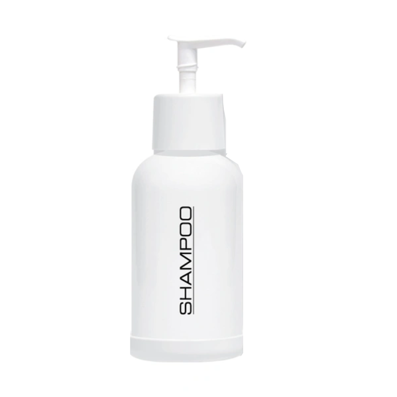 EcoEclipse Dispenser "Shampoo" 8oz Generic White Bottle