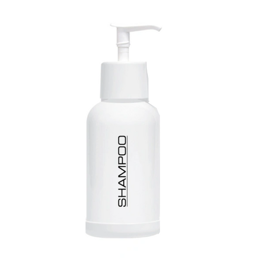 EcoEclipse Dispenser "Shampoo" 8oz Generic White Bottle