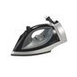 Electric Iron with Retractable Cord – Black/Silver – 4/Case