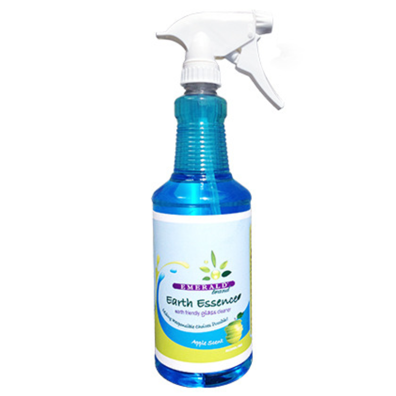 Emerald Earth Essence Glass Cleaner – 32 oz, 12 Casepack
