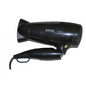 Foldable Handheld Hair Dryer 1600W – Black – 12/Case