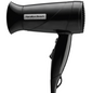 Hand Held Hair Dryer, 1600 Watts, Mid-Size, Concentrator, Black