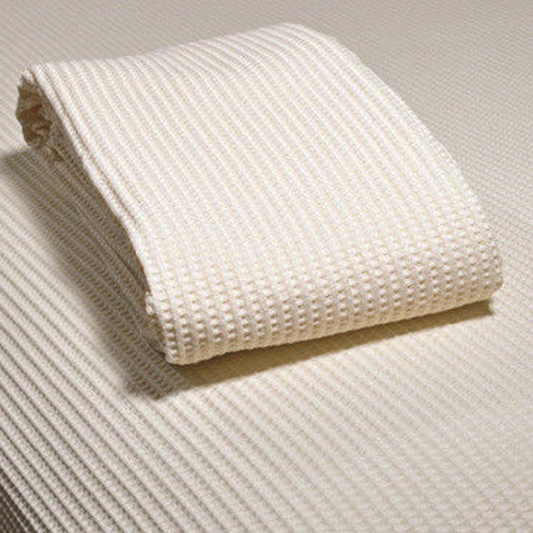 Waffle Weave White King Top Sheet – 110" x 120" (Case of 10)