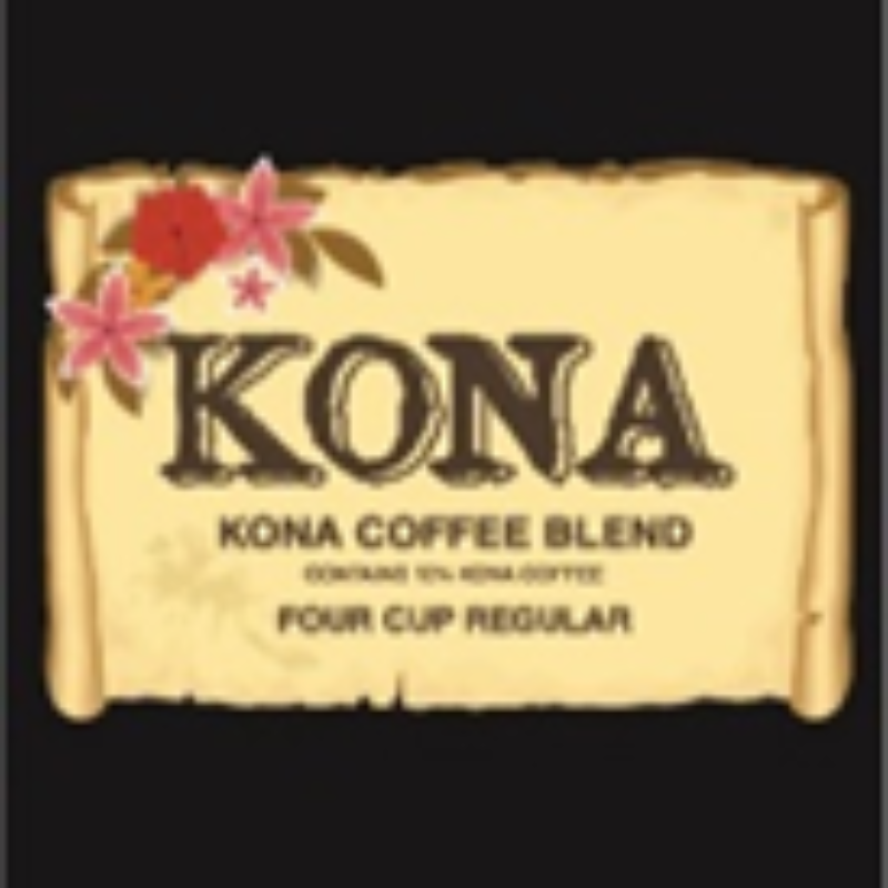 Hawaii Kona Blend Regular 4-Cup Filter Packs – 200ct