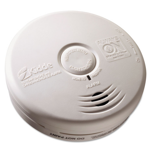 Kidde Kitchen Smoke/Carbon Monoxide Alarm – Lithium Battery – 5.22 x 1.6 – 1/Case