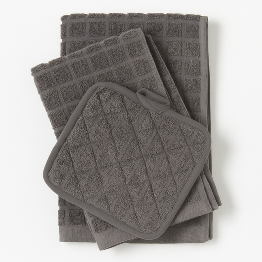 Kitchen Towels15" x 25"Grey