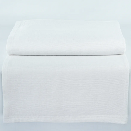 66x96" 2.7lb Pop Corn Thermal Blanket-White
