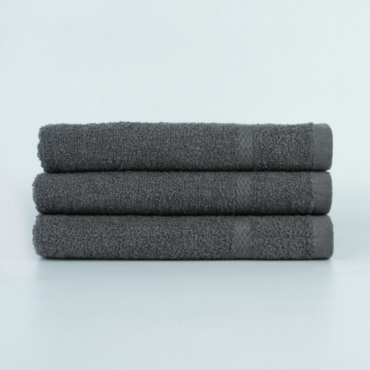 16X26 2.50LBS 16/S RING SPUN DYED C.GRAY HAND TOWEL