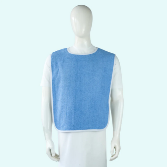 18X34 3.50 LBS 16/S 100% COTTON MULTI STRIPE TERRY BIB