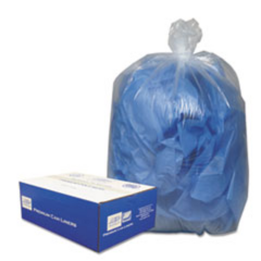 Low-Density Liners – Clear – 10 Gal – 0.6 Mil – 20 Rolls/Case – 500/Case