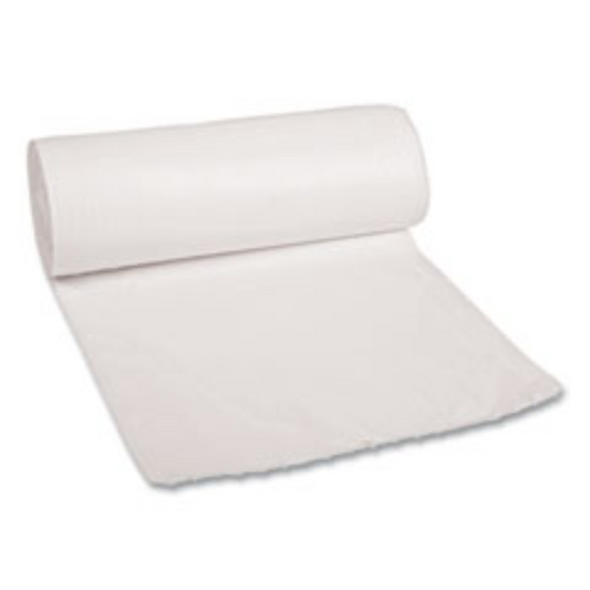 Low-Density Liners – White – 30 Gal – 0.6 Mil – 200/Case