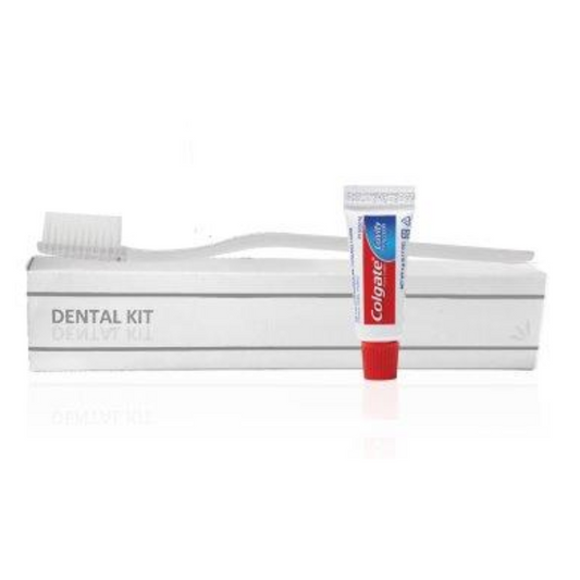Luxury Boxed Dental Kit (Colgate Toothpaste) – Case of 200