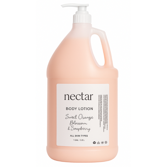 Nectar – Sweet Orange Blossom &amp; Soapberry Body Lotion – 1 Gal – 4 CSPK