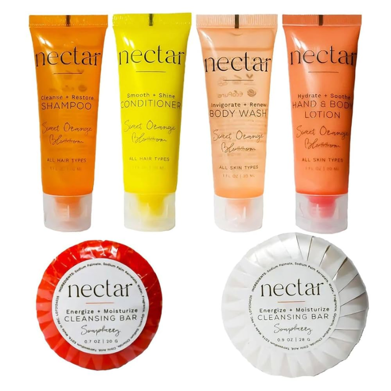 Nectar Travel Kit – Tangy-Sweet Guest Essentials (Case of 25)