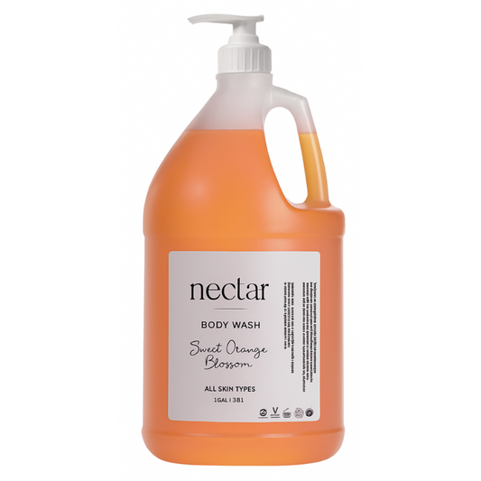 Nectar – Sweet Orange Blossom &amp; Soapberry Body Wash – 1 Gal – 4 CSPK