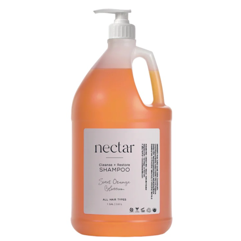 Nectar – Sweet Orange Blossom &amp; Soapberry Shampoo – 1 Gal – 4 CSPK