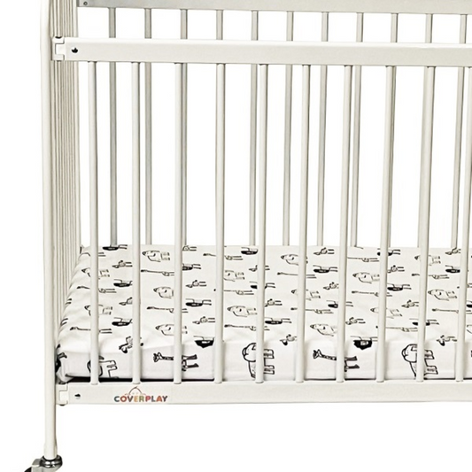 Replacement 2" Foam Mattress for ZCOV213CONOR Crib – 38x24x2 – 1/Case