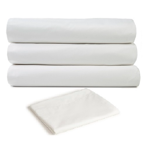 Cloud Microfiber Sheets TWIN Flat Sheets 66" x 115" 2 dz. / cs.