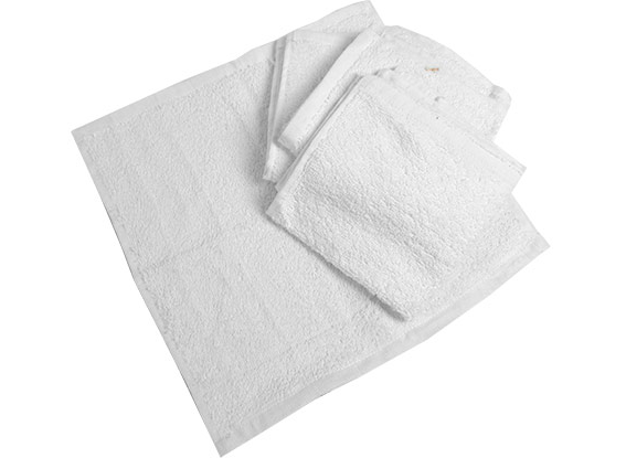 10/S TOWELS - COTTON 12X12 0.75LBS  WASH CLOTH