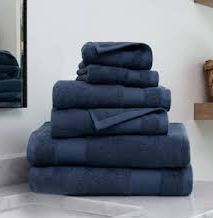 CLASSIC COLORS 24X50 10.5 LBS 16/S NAVY BLUE BATH TOWEL