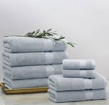 CLASSIC COLORS 24X50 10.50LBS 16/S  BLUE BATH TOWEL