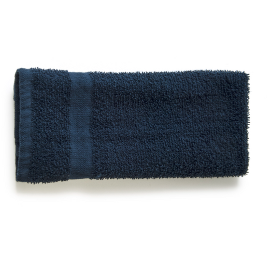 Solid Navy Blue Camelot 86% Cotton 14% Polyester, Cam Border