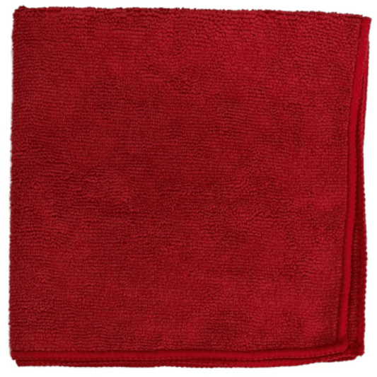 Solid Red Microfiber 80% Polyester 20% Polyamide, Solid Color