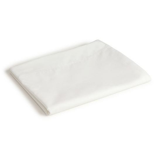 T-250 Pillowcases Solid White, 60/40, 14-15" Pockets KING 42" x 46"