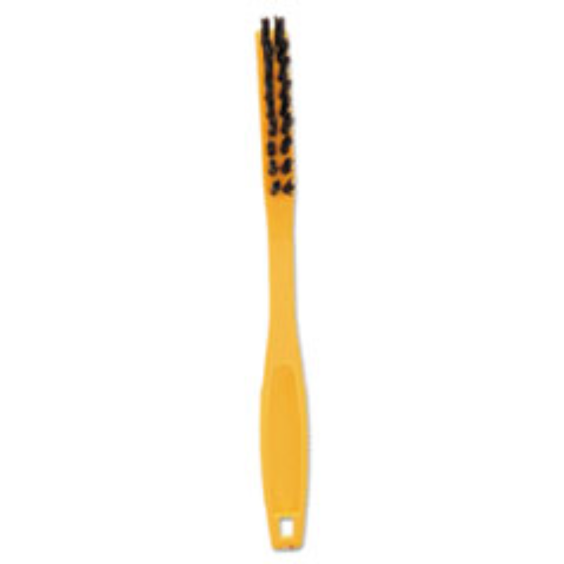 Tile & Grout Brush – Plastic Bristles – 8.5" Yellow Handle – 1/Case