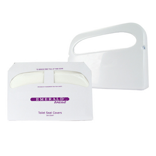 Toilet Seat Covers – 5,000 Covers/Case, 10 Packs of 250, 5,000 Casepack