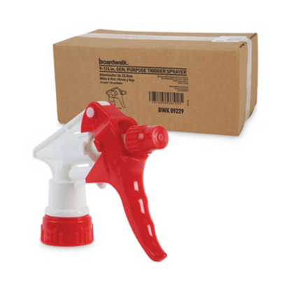 Trigger Sprayer 250 – Fits 32 oz Bottles – Red/White – 24/Case