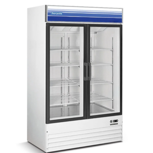 29 Cuft. Double Door Merchandiser Refrigerator