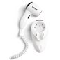 Wall Mount Hair Dryer, 1500 Watts, Auto Safety Shut Off, Toggle Switch, White