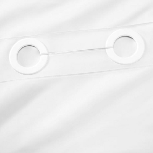 Vinyl White, No Window, No Snap Liner 42"x74"