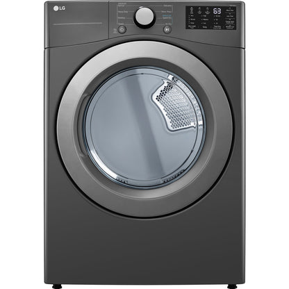 LG 7.4 CF Ultra Large Capacity Electric Dryer with Sensor Dry, NFC Tag On,Laundry