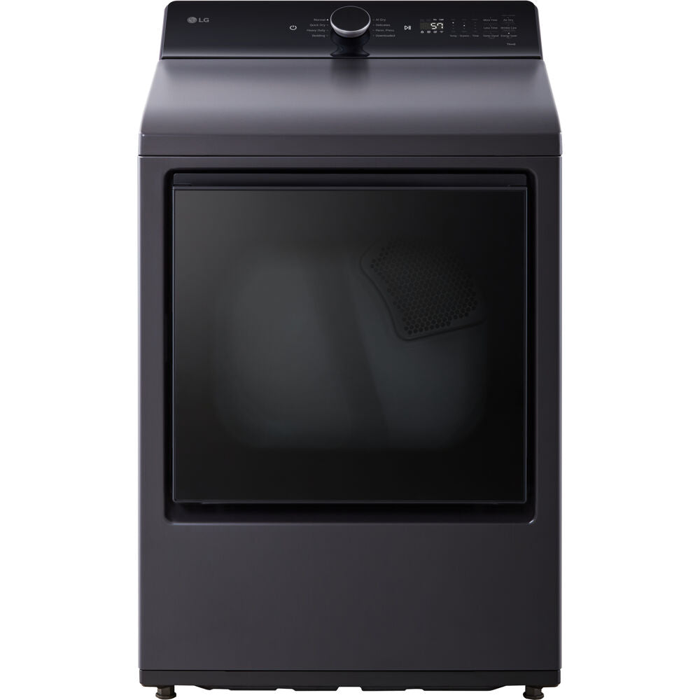 LG 7.3 CF Electric Dryer, Wi-Fi, Easy Load, AI Sensor Dry,Laundry