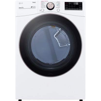 LG 7.4 CF Ultra Large Capacity Electric Dryer w/Sensor Dry, Truesteam,Wi-Fi