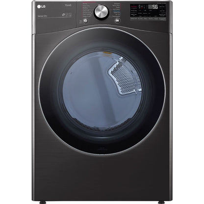 LG 7.4 CF Ultra Large Capacity E Dryer w/ Sensor Dry, TurboSteam, Wi-Fi,Laundry