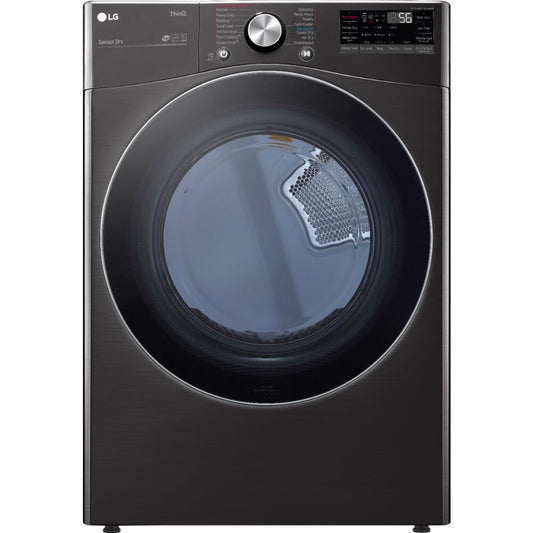 LG 7.4 CF Ultra Large Capacity E Dryer w/ Sensor Dry, TurboSteam, Wi-Fi,Laundry