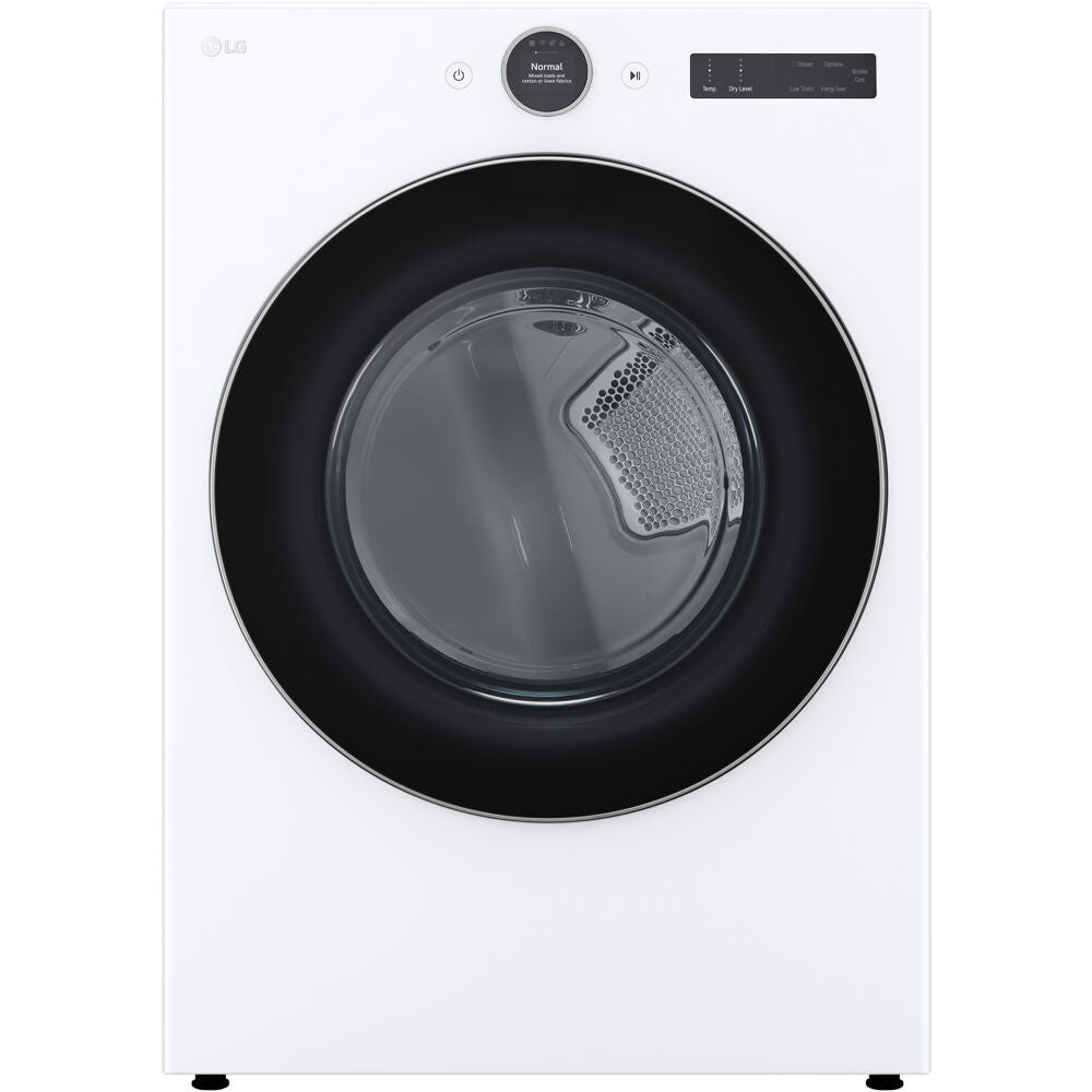LG7.4 CF Ultra Large Capacity Electric Dryer w/ Sensor Dry and TurboSteamDLEX5500W