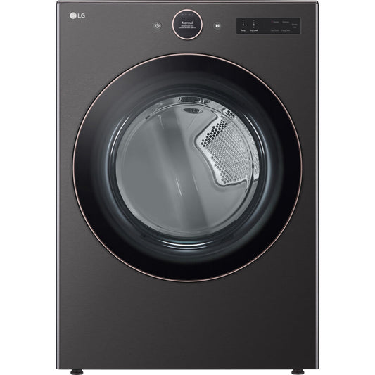 LG7.4 CF Ultra Large Capacity Electric Dryer w/ Sensor Dry and TurboSteamDLEX6500B
