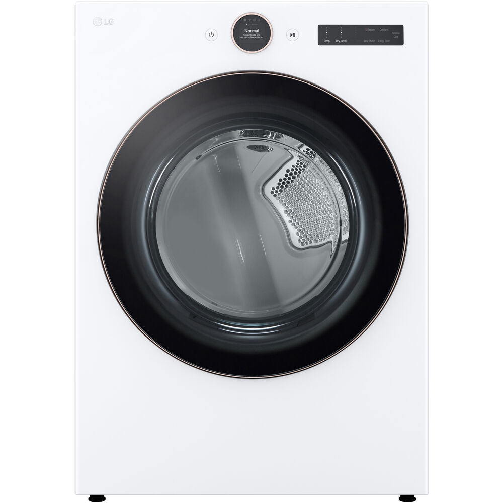 LG 7.4 CF Ultra Large Capacity Electric Dryer w/ Sensor Dry and TurboSteam