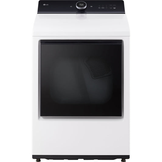 LG 7.3 CF Electric Dryer, EasyLoad Door, LCD Digital Dial Control, Steam,Laundry