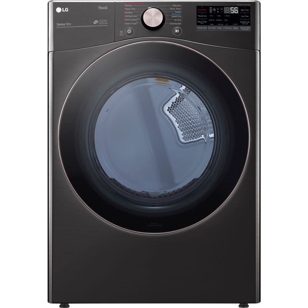 LG 7.4 CF Ultra Large Capacity Gas Dryer w/ Sensor Dry, Truesteam, Wi-Fi,Laundry
