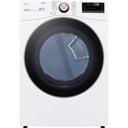 LG 7.4 CF Ultra Large Capacity Gas Dryer w/ Sensor Dry, Truesteam, Wi-Fi,Laundry
