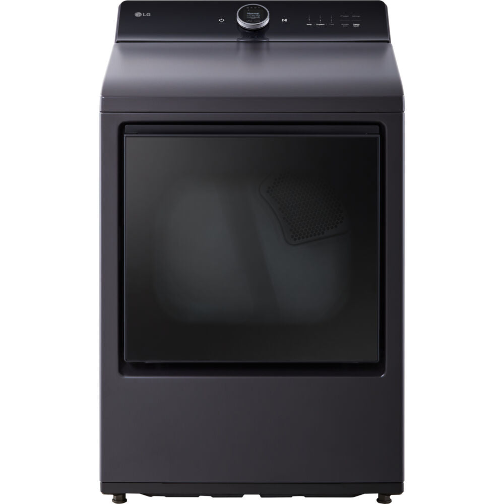 LG 7.3 CF Gas Dryer, LCD Digital Dial Control, Wi-Fi, Easy Load, Steam,Laundry