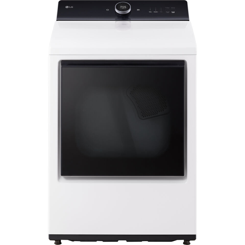LG 7.3 CF Gas Dryer, LCD Digital Dial Control, Wi-Fi, Easy Load, Steam,Laundry